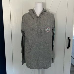 Vineyard Vines lightweight hoodie-Sz Med-perfect for spring!
